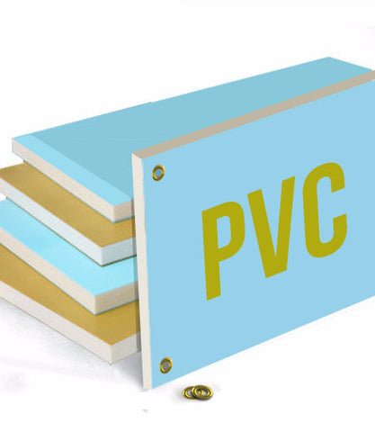 PVC Plastic Board - 18'' x 36'' - The Lemon Print | Online Marketing and T-Shirt Print Shop | Miami, Florida