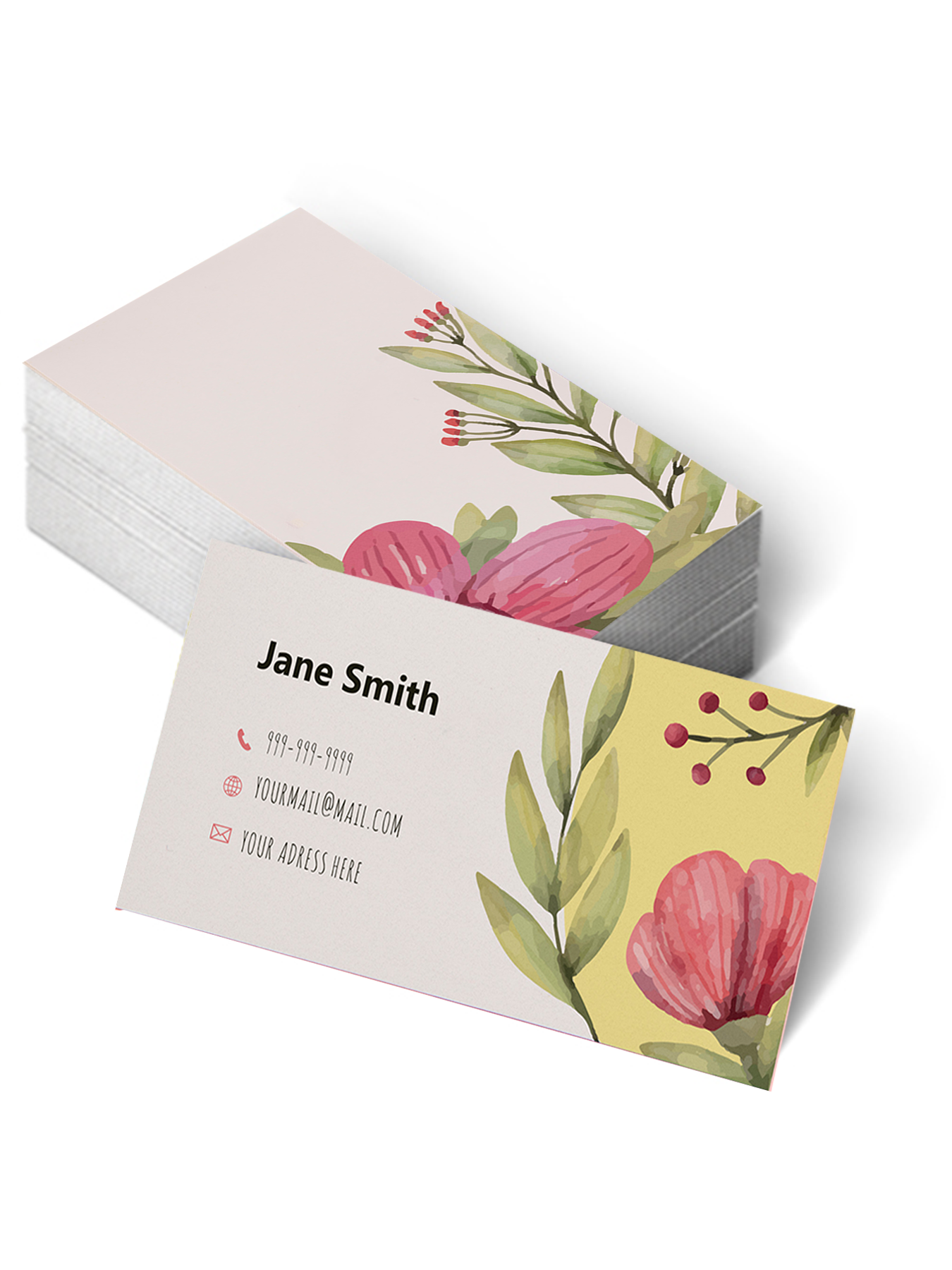 Standard Business Cards - The Lemon Print | Online Marketing and T-Shirt Print Shop | Miami, Florida