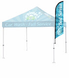 Tent Flag - Feather - The Lemon Print | Online Marketing and T-Shirt Print Shop | Miami, Florida
