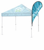 Tent Flag - Teardrop - The Lemon Print | Online Marketing and T-Shirt Print Shop | Miami, Florida