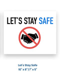 Health & Hygiene Decals