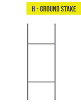 Yard Signs - 12'' x 18'' - The Lemon Print | Online Marketing and T-Shirt Print Shop | Miami, Florida